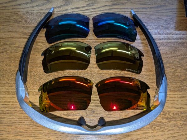 OAKLEY FLAK2.0 オークリー フラック2.0 プリズム 偏光 レンズセット