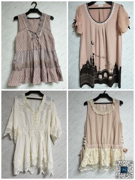axes femme アクシーズファム ワンピース まとめ売り 美品