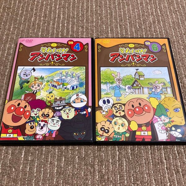 それいけ!アンパンマン 2009 ④⑥ DVD 2枚 ※新品ケース
