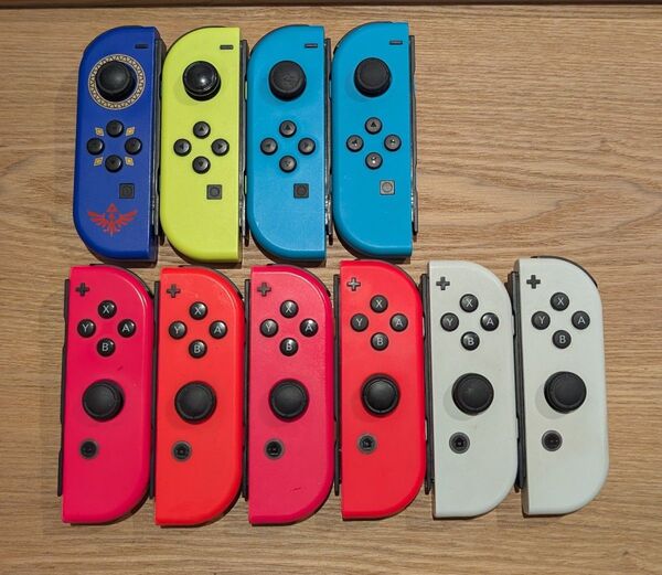 Joy-Con 10個セット ジャンク品 任天堂 純正品 ニンテンドースイッチ Nintendo Switch コントローラー