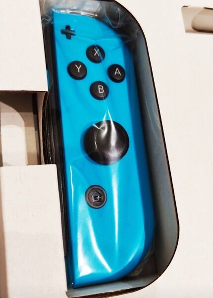 【ほぼ新品】Joy-Con 右 ネオンブルー 任天堂 純正品 ニンテンドースイッチ Nintendo Switch コントローラー