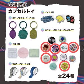 back number anti sleeps tour 2024 会場限定カプセルトイ 6点セット