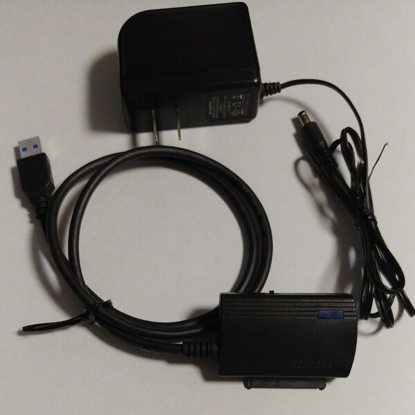 サンワサプライ USB-CVIDE3 SATA-USB3.0変換ケーブル HDD/SSD/光学式ドライブ ケーブル長0.8m