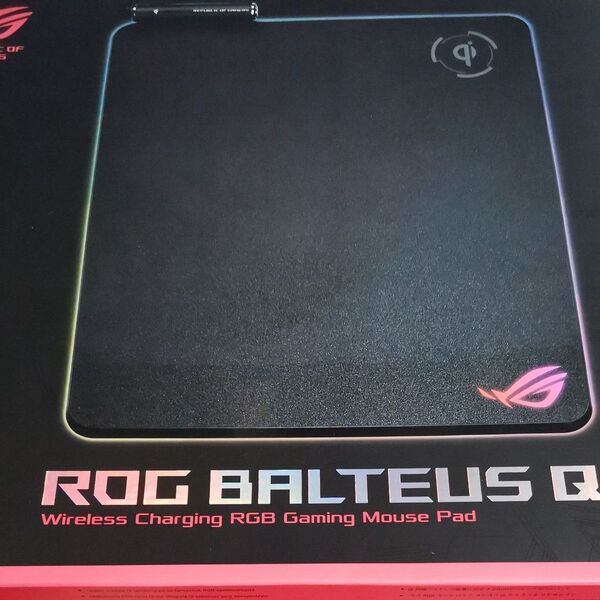 ASUS ROG BALTEUS Qi NH01 Qiワイヤレス充電対応ゲーミングマウスパッド