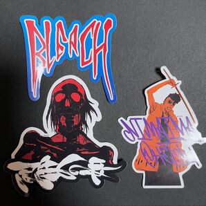 BLEACH FC限定☆デザインステッカー 3枚セット 二枚屋王悦
