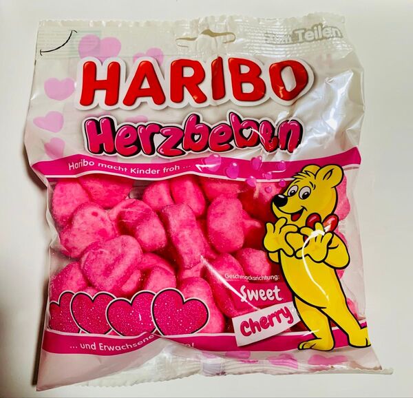 ハリボー ハートトレモー Herzbeben スウィートチェリー グミ キャンディー Sweet Cherry お菓子