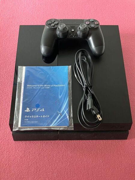 PlayStation4 500GB CUH-1100AB01ジェット・ブラック本体 中古 送料無料