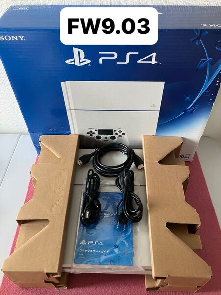 PlayStation4 500GB CUH-1200AB02グレイシャーホワイト本体 中古 送料無料