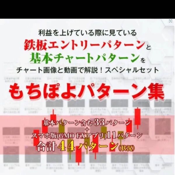 FXスキャル・デイトレ定価64800円 もちぽよ驚異のパターン集&おまけインジケーター付~利益を獲りやすい鉄板エントリーパターン