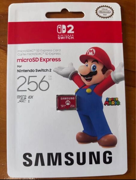 Samsung microSD Express Card 256GB for Nintendo Switch 2 使用品