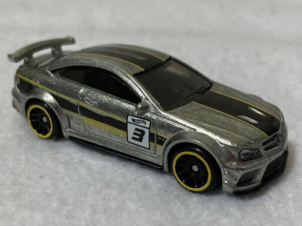 ホットウィール MERCEDES BENZ C63 AMG ザマック メルセデスベンツ AMGクーペ ブラックシリーズ ZAMAC