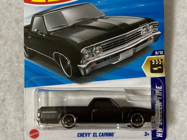 ホットウィール CHEVY EL CAMINO 黒 HotWheels シェビー エルカミーノ ワイルドスピード ワイスピ 未開封