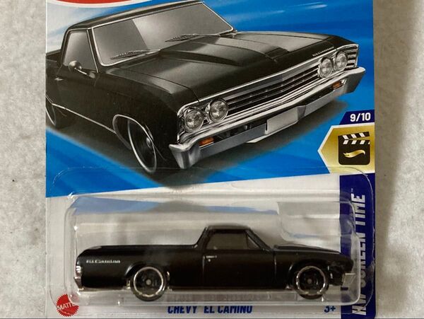 ホットウィール CHEVY EL CAMINO 黒 HotWheels シェビー エルカミーノ ワイルドスピード ワイスピ 未開封