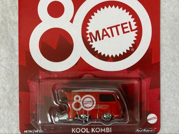 ドンキホーテ ホットウィール KOOL COMBI 赤 HotWheels クールコンビ MATTEL 80th マテル80周年