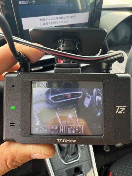 cellstar セルスター TZ-D215W 前後2カメラ ドライブレコーダー ドラレコ 取扱説明書 SDカード付