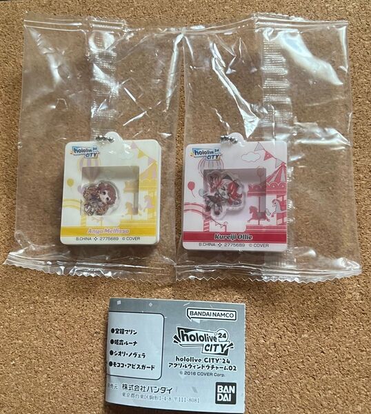 アーニャ・メルフィッサクレイジー・オリーホロライブインドネシア アクリルウィンドウチャーム