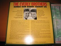 The Everly Brothers - Songs Our Daddy Taught Us /エヴァリー・ブラザーズ/洋楽/カントリー/フォーク/RNLP 212/US盤LPレコード_画像2