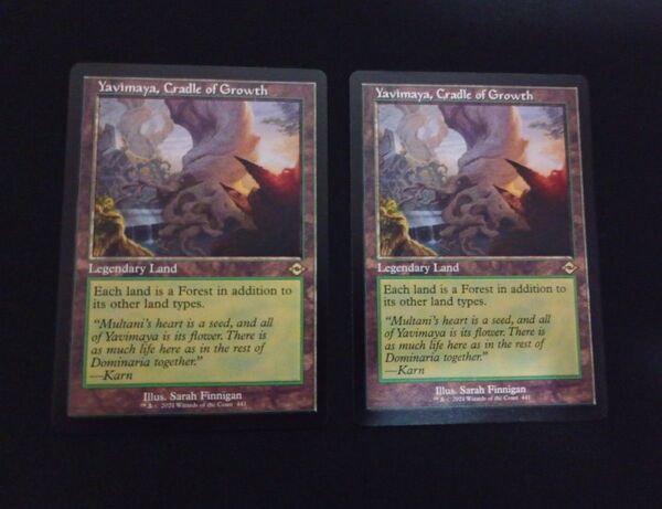 MTG 成長の揺り篭、ヤヴィマヤ 旧枠 英 2枚セット