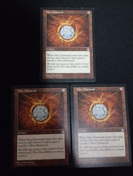 MTG モックス・ダイアモンド 英 3枚セット