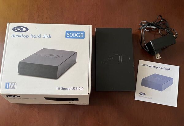 LaCie HDD 500GB