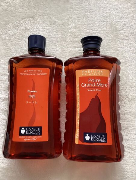 ランプベルジェ オイル 1L 洋なし&ヌートレ おまけ付き