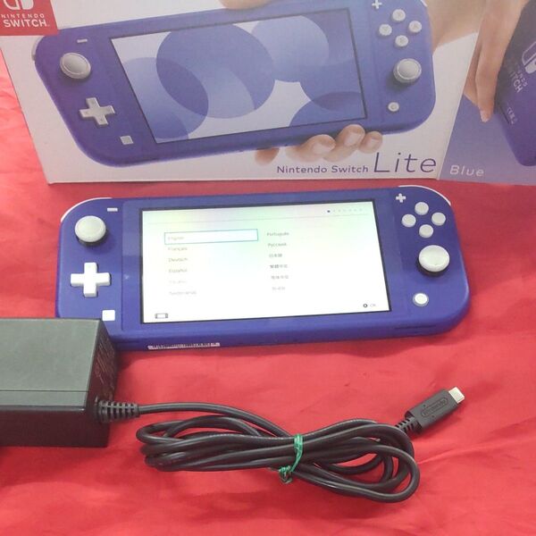 Nintendo Switch Lite ブルー 保証期間 2025年12月まで あります