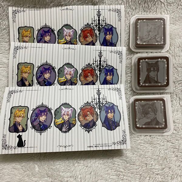 【D.Gray-man/ディーグレイマン/Dグレ】予約特典 チョコレート メッセージカード アレン 神田 ラビ