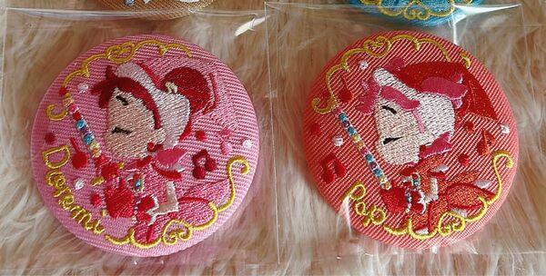 おジャ魔女どれみ 刺繍缶バッジ どれみ