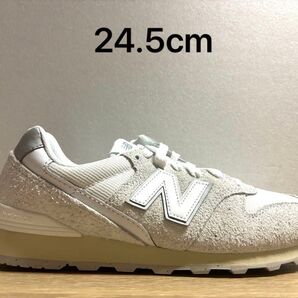 未使用 24.5cm D ニューバランス WL996CW2 オフホワイト new balance