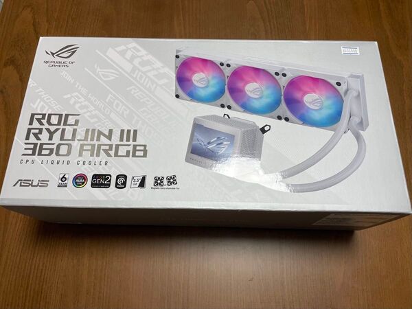 ASUS ROG RYUJIN III 360 ARGB ホワイト CPUクーラー