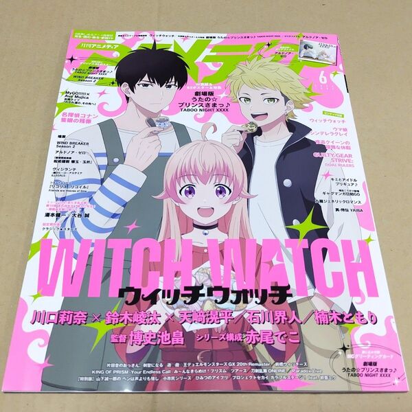 アニメディア 2025年6月号 クリアファイル欠①