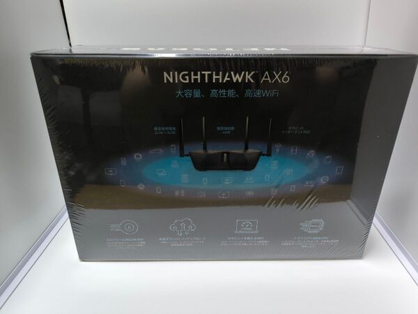 新品未開封 Wi-Fi6 AX5400 Nighitwawk RAX50-100JPS デュアルバンド(4804+574Mbps)