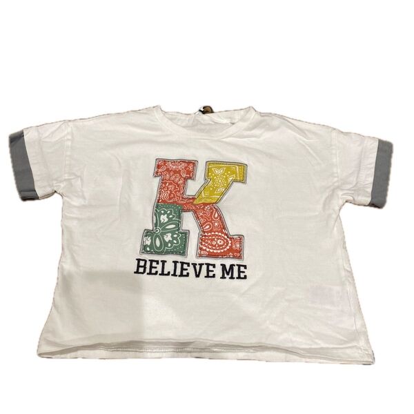 Tシャツ 半袖 ホワイトキッズ男の子 本体綿100% サイズ120