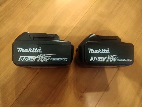 【専用】makita マキタ 純正 18v3Ah 6Ahバッテリー BL1830B BL1860B