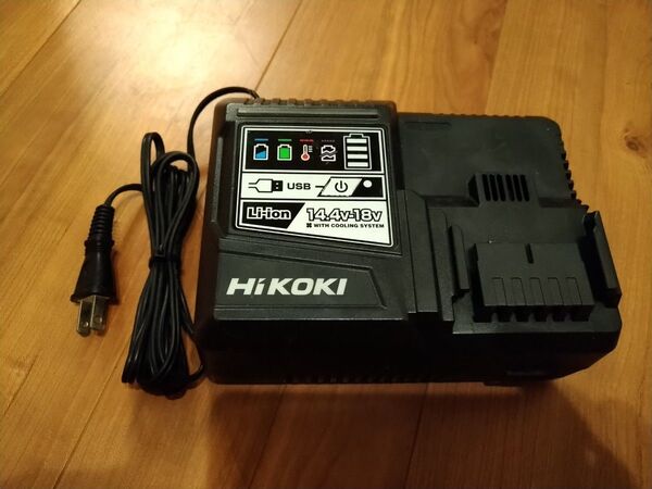 HiKOKI ハイコーキ 14.4V 18V マルチボルト対応 USB 急速充電器 UC18YDL