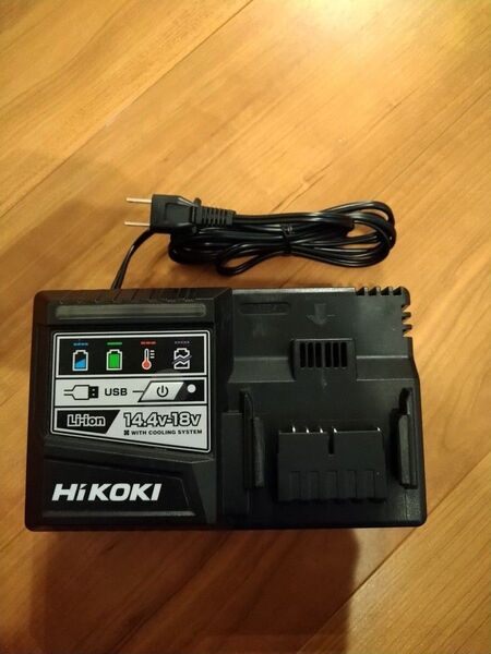 HiKOKI ハイコーキ 14.4V 18V マルチボルト対応 USB 急速充電器 UC18YSL3
