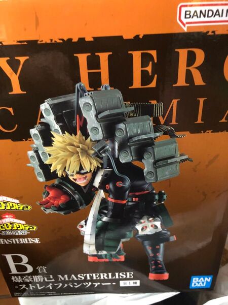 一番くじ 僕のヒーローアカデミア -連なる星霜 B賞 爆豪勝己 -ストレイフパンツァー オマケ付き