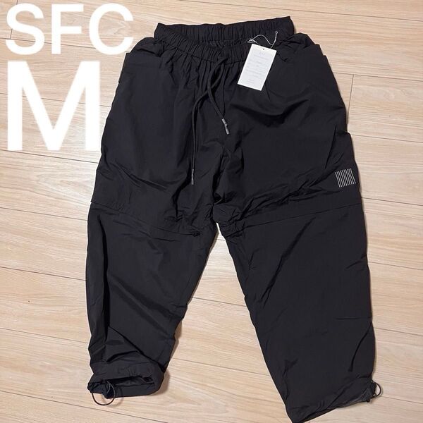 SUPER WIDE DETACHABLE PANTS パンツ M ブラック