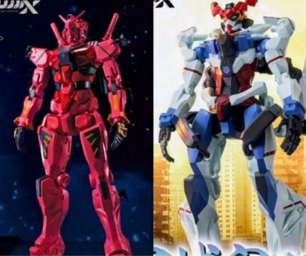 機動戦士 GundamGQuuuuuuX 限械突破 ジークアクス 赤いガンダム 2個セット