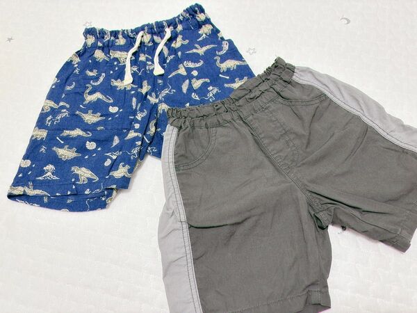 BREEZE ブリーズ 100cm ハーフパンツ キッズ パンツ デニム 男の子 子供服 水陸両用パンツ 半ズボン