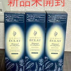 ヘアボーテ エクラ ボタニカル エアカラーフォームex ナチュラルブラック 3本