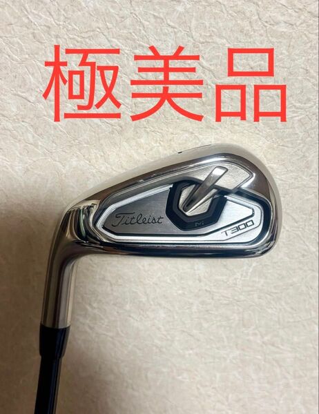 極美品 タイトリスト T300 7番アイアン レフティ
