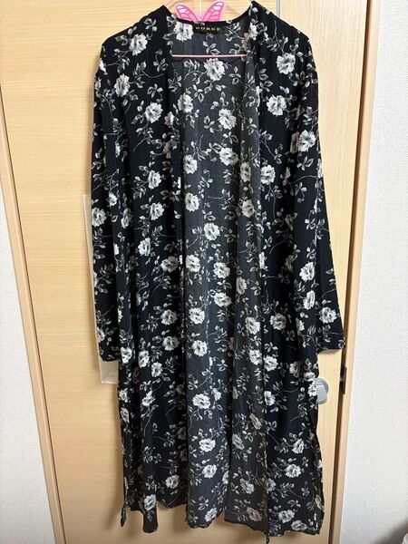 GORGE 花柄ロングカーディガン 長袖