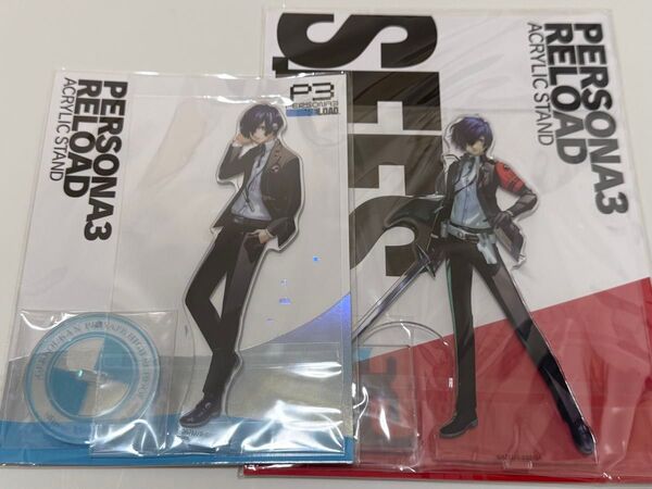 ペルソナ3 主人公 アクリルスタンド2種set 新戦闘服
