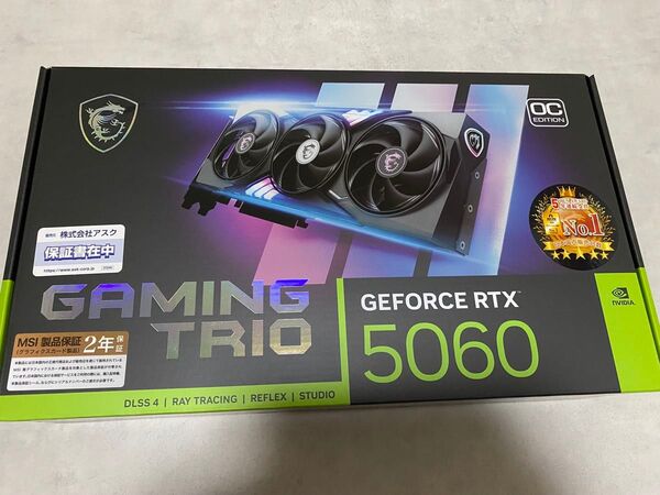 MSI RTX5060 GAMING TRIO ほぼ新品