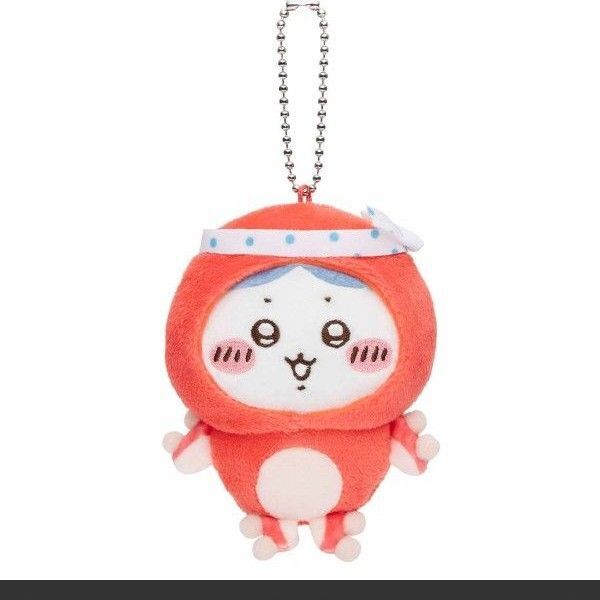 ちいかわ たこ イカ くじ ハチワレ D賞 d マスコット ぬいぐるみ ちいかわくじ かわいい