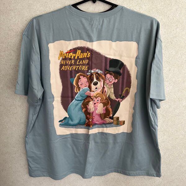 新品ディズニーリゾートビッグシルエットTシャツピーターパンナナ