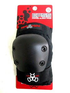 新品☆スケボー用プロテクター TRIPLE EIGHT トリプルエイト EP55 ELBOW PADS エルボーパッド(肘あて) SIZE:S(肘回り15cm～20cm）