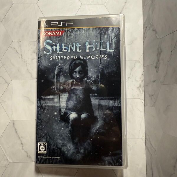 サイレントヒル シャッタードメモリーズ psp プレイステーションポータブル ソフト ケース 説明書