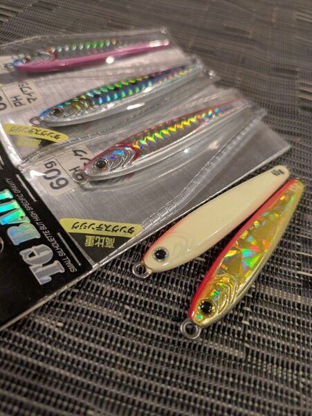 ダイワ tgベイト 45g x2, 60g x3, 5個セット
